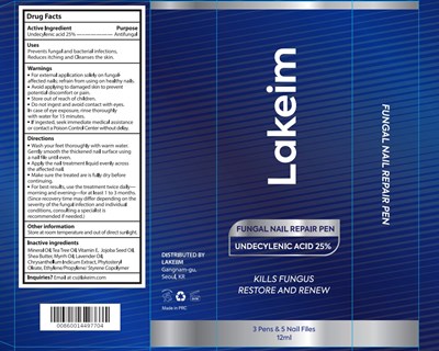 Package Design (Lakeim Nail Repair Pen)